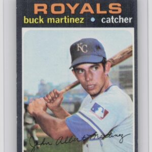 1971 Topps Buck Martinez #163 Royals
