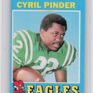 1971 Topps Cyril Pinder RC #87 Eagles