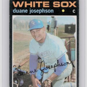 1971 Topps Duane Josephson #56 Sox