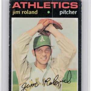 1971 Topps Jim Roland #642 Athletics
