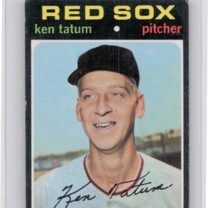 1971 Topps Ken Tatum #601 Sox