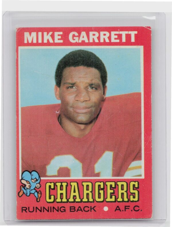 1971 Topps Mike Garrett #119 Chargers