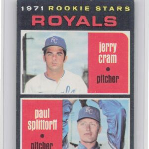 1971 Topps Royals 1971 Rookie Stars (Jerry Cram / Paul Splittorff) RC #247