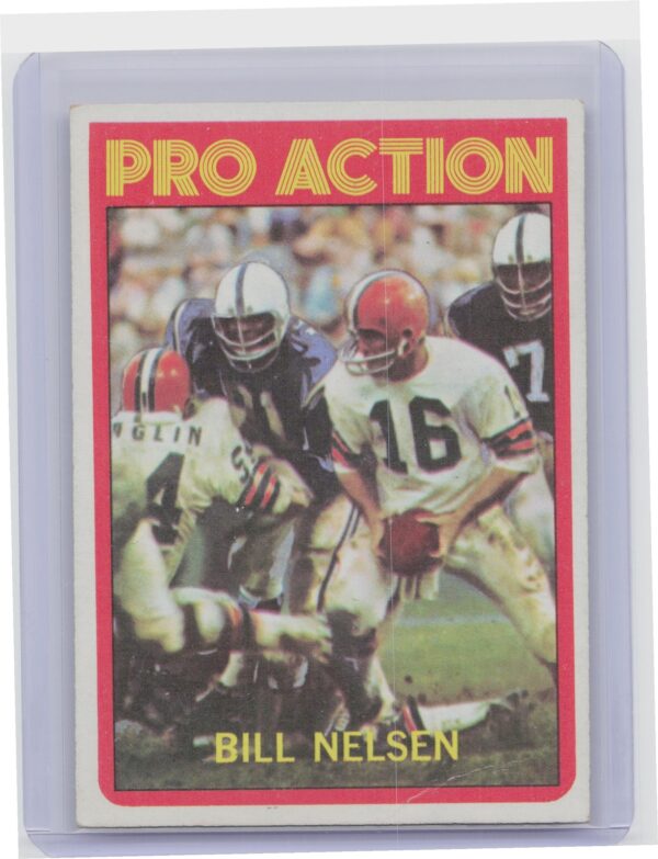 1972 Topps Bill Nelsen #130 Browns