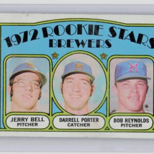 1972 Topps Brewers 1972 Rookie Stars Jerry Bell / Darrell Porter / Bob Reynolds