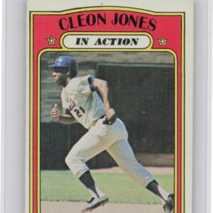 1972 Topps Cleon Jones #32 Mets