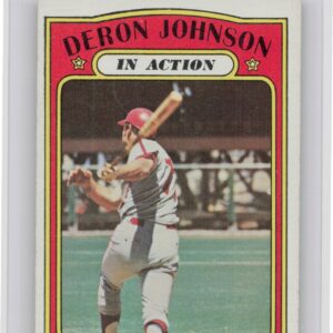 1972 Topps Deron Johnson #168 Phillies