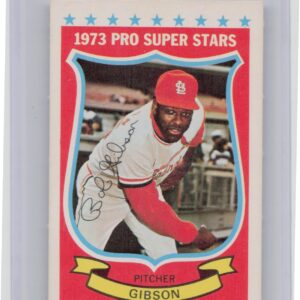 1973 Kellogg's Pro Super Stars Bob Gibson #14 Cardinals