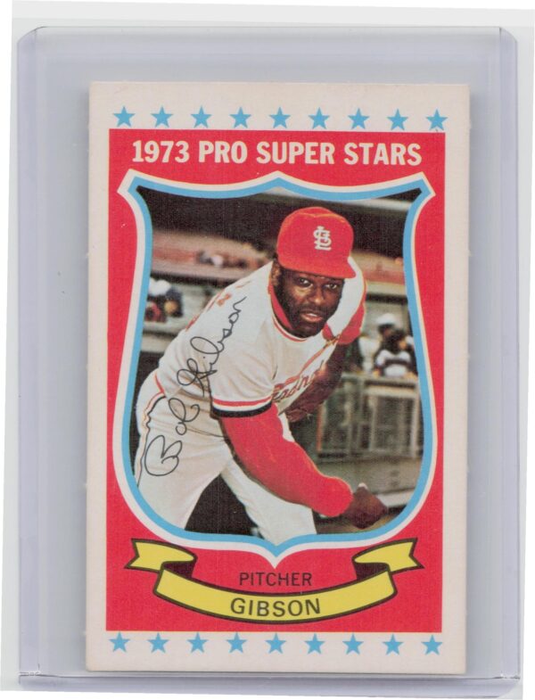 1973 Kellogg's Pro Super Stars Bob Gibson #14 Cardinals