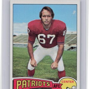 1975 Topps Bill Lenkaitis #61 Patriots