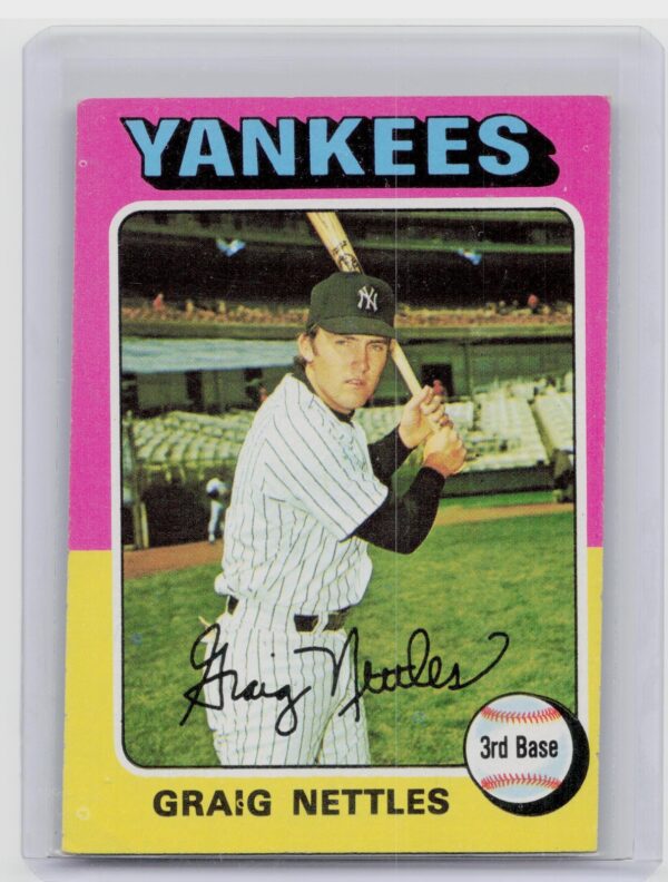 1975 Topps Graig Nettles #160 Yankees