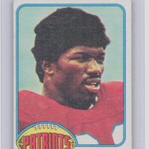 1976 Topps Sam Cunningham #434 Patriots