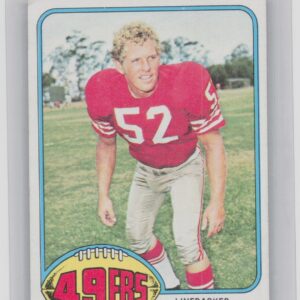 1976 Topps Skip Vanderbundt #108 49ers