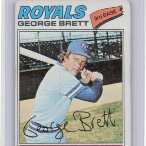 1977 Topps George Brett #580 Royals