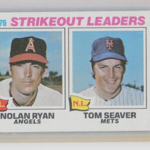 1977 Topps Nolan Ryan / Tom Seaver #6 Mets