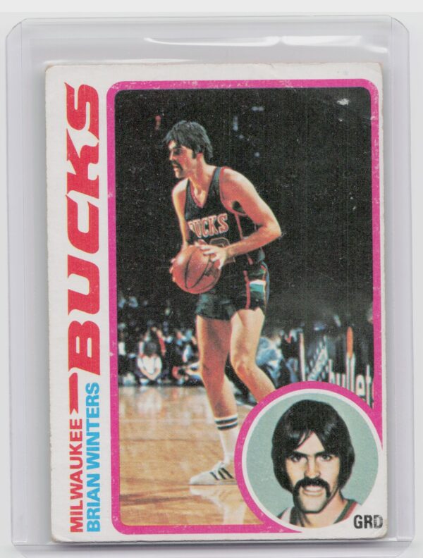 1978-79 Topps Brian Winters #76 Bucks