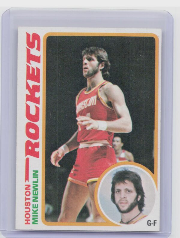 1978-79 Topps Mike Newlin #124 Rockets