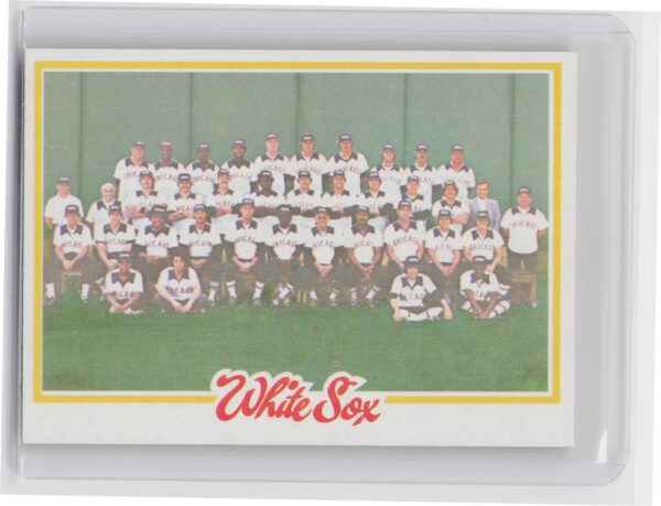 1978 Topps Chicago White Sox #66 Sox