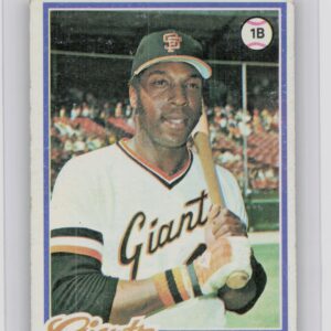 1978 Topps Willie McCovey #34 Giants