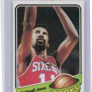 1979-80 Topps Caldwell Jones #33 76ers