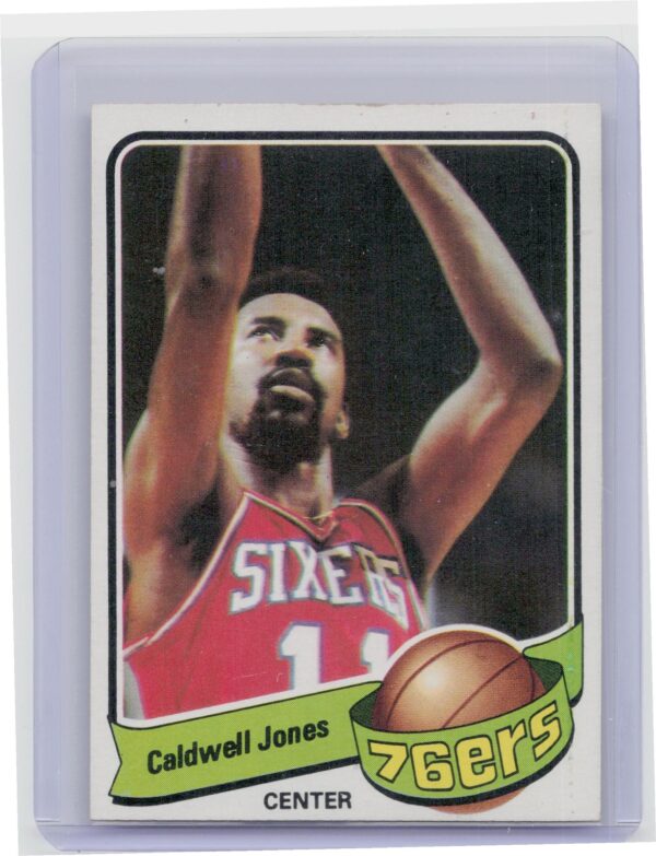 1979-80 Topps Caldwell Jones #33 76ers