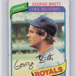 1980 Topps George Brett #450 Royals