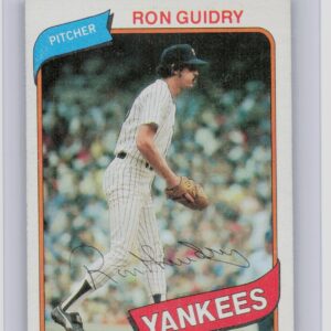 1980 Topps Ron Guidry #300 Yankees