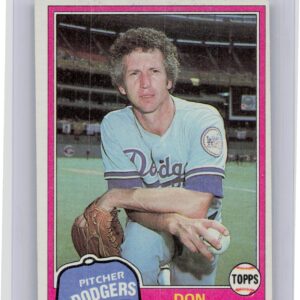 1981 Topps Don Sutton #605 Dodgers