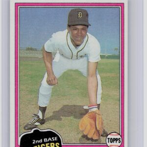 1981 Topps Lou Whitaker #234 Tigers