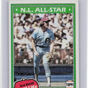 1981 Topps Mike Schmidt #540 Phillies