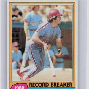 1981 Topps Pete Rose #205 Phillies
