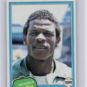 1981 Topps Rickey Henderson #261 Athletics