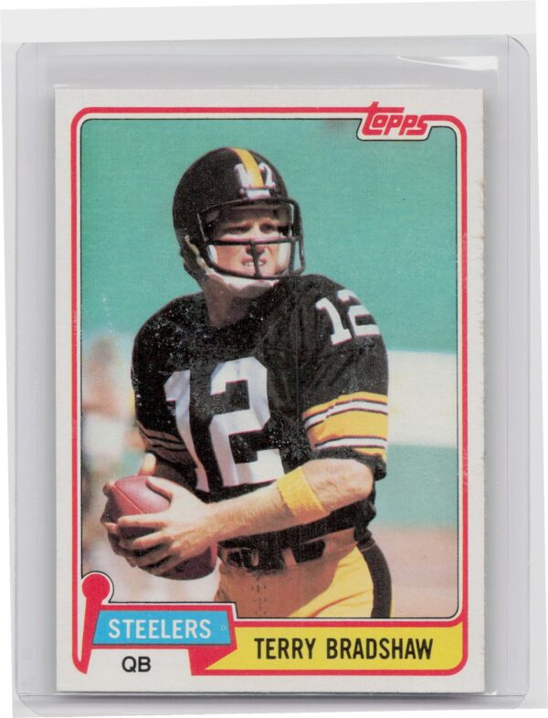 1981 Topps Terry Bradshaw #375 Steelers