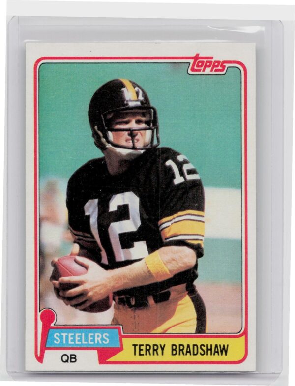1981 Topps Terry Bradshaw #375 Steelers