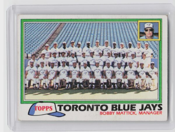 1981 Topps Toronto Blue Jays / Bobby Mattick #674 Jays