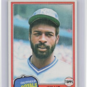 1981 Topps Willie Wilson #360 Royals