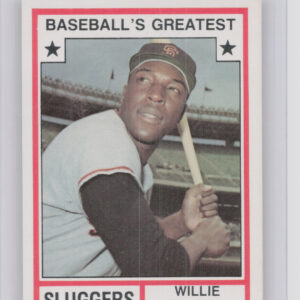 1982 TCMA Baseball's Greatest Sluggers (White Back) Willie McCovey #6 Giants