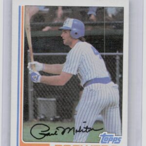 1982 Topps Paul Molitor #195 Brewers