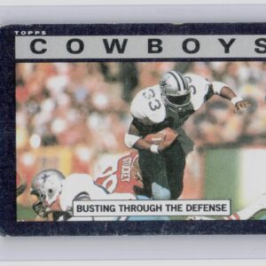 1985 Topps Cowboys Team Leaders #37 Cowboys