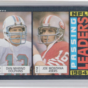 1985 Topps Dan Marino / Joe Montana #192 49ers