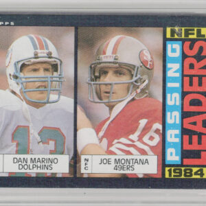 1985 Topps Dan Marino / Joe Montana #192 49ers