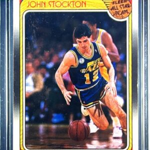 1988-89 Fleer John Stockton #127 Jazz