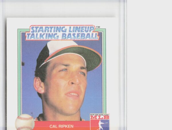 1988 Parker Brothers Starting Lineup Talking Baseball All-Stars Cal Ripken VAR #