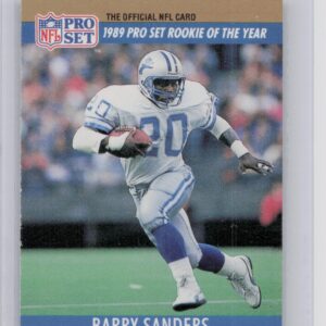 1990 Pro Set Barry Sanders #1 Lions