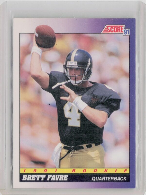 1991 Score Brett Favre RC #611 Eagles