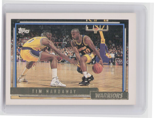 1992-93 Topps Tim Hardaway Gold #188 Warriors