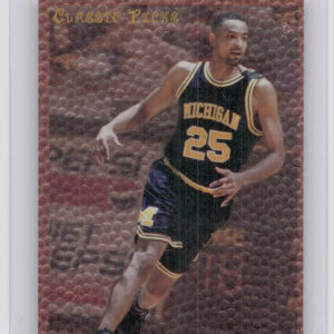 1994-95 Classic Draft Juwan Howard #10 Wolverines Classic Draft Picks