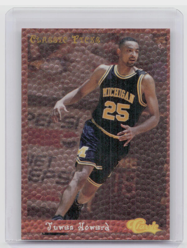 1994-95 Classic Draft Juwan Howard #10 Wolverines Classic Draft Picks