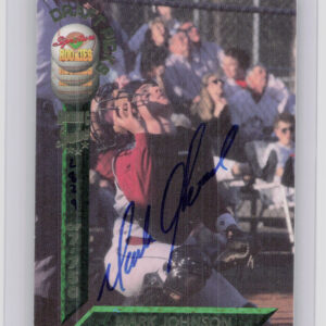 1994 Signature Rookies Draft Picks Mark Johnson AU SN7750 #25 Sox Signatures