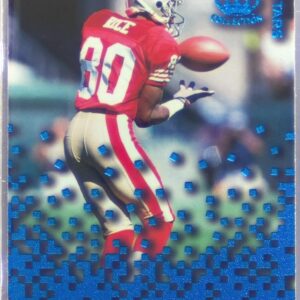 1995 Pacific Triple Folder Jerry Rice #RS-28 49ers Rookies and Stars Blue